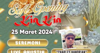 Soft Opening Kia-Kia Pusat Kuliner Legendaris Kota Tua